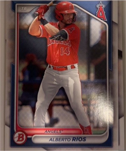 2024 Bowman Prospects #BP-98 Alberto Rios — front