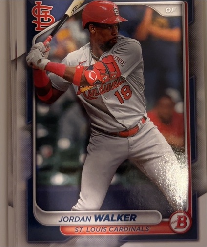 2024 Bowman #29 Jordan Walker — front