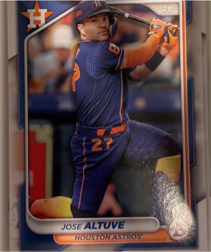 2024 Bowman #73 Jose Altuve — front