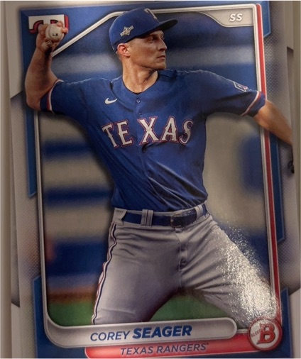 2024 Bowman #24 Corey Seager — front