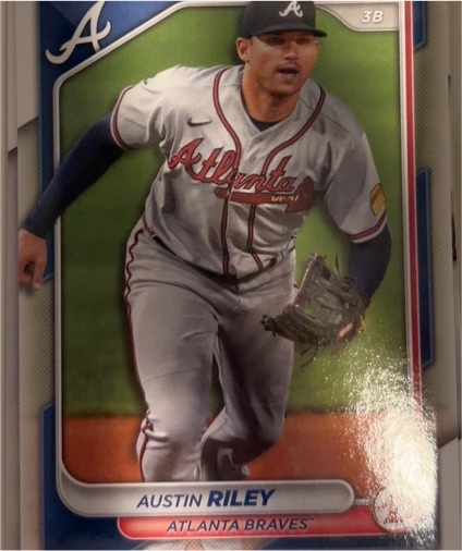 2024 Bowman #58 Austin Riley — front
