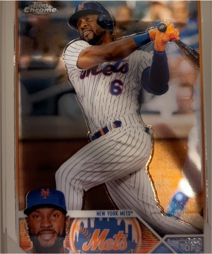 2023 Topps Chrome #199 Starling Marte — front