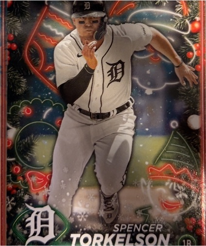 2024 Topps Holiday #H48 Spencer Torkelson — front