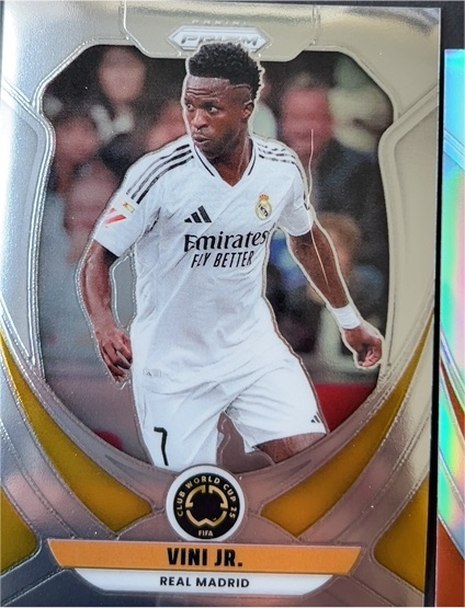 2025 Panini Prizm FIFA Club World Cup #167 Vini Jr. Real Madrid — front
