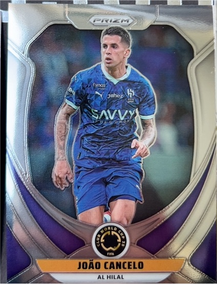 2025 Panini Prizm FIFA Club World Cup #14 João Cancelo — front