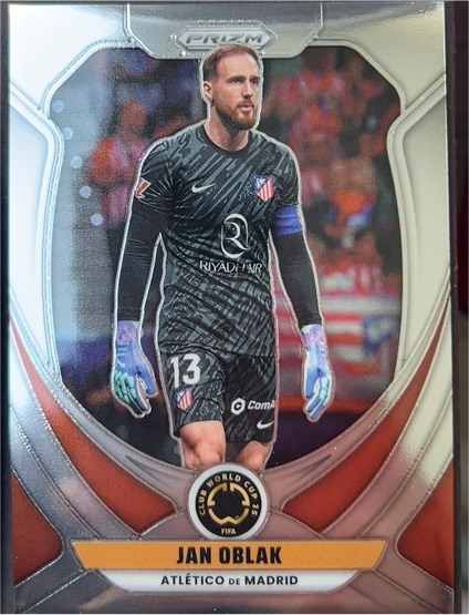 2025 Panini Prizm FIFA Club World Cup #23 Jan Oblak — front