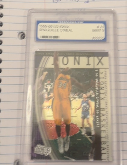 1999-00 Upper Deck Ionix #26 Shaquille O'Neal — front