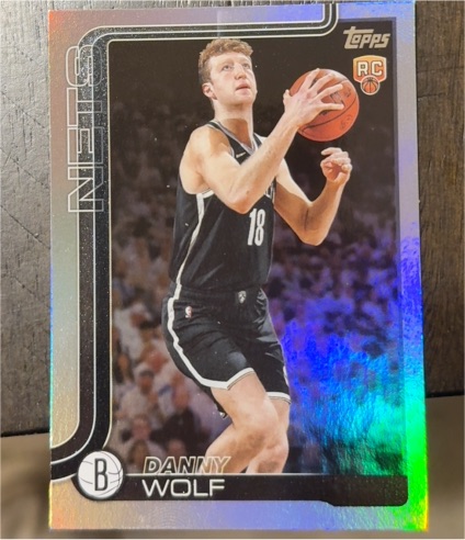 2025-26 Topps #227 Danny Wolf — front