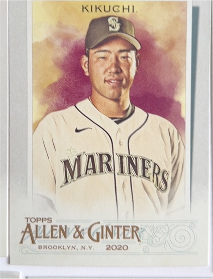 2020 Topps Allen & Ginter #247 Yusei Kikuchi — front