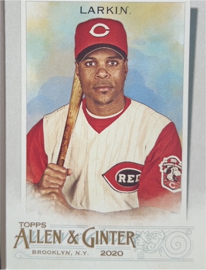 2020 Topps Allen & Ginter #92 Barry Larkin — front