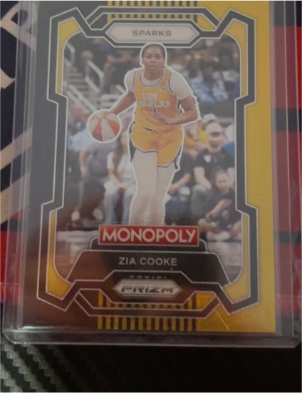 2024 Panini Prizm Monopoly WNBA #69 Zia Cooke — front