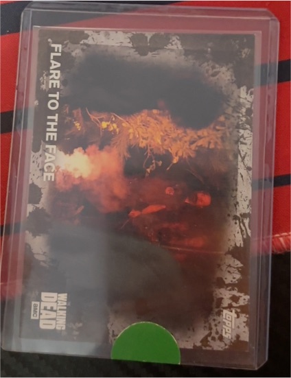 2016 Topps The Walking Dead Season 5 FLARE TO THE FACE — front