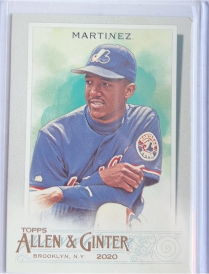 2020 Topps Allen & Ginter #46 Pedro Martinez — front