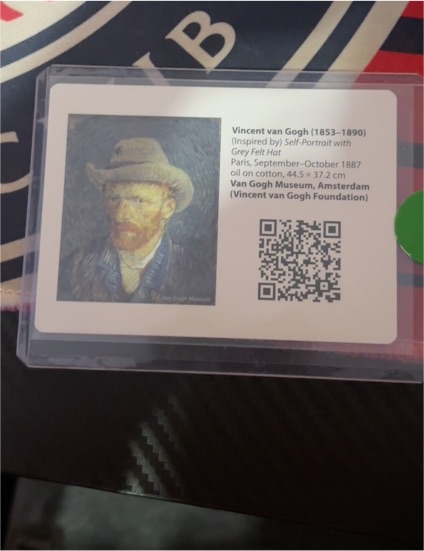 2023 Pokemon x Van Gogh Museum #SVP 085 Pikachu With Grey Felt Hat — front