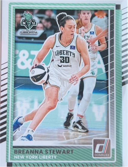2025 Donruss WNBA #63 Breanna Stewart — front