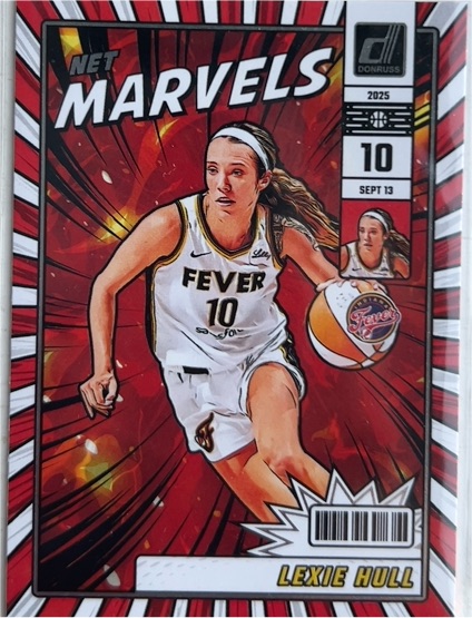 2025 Panini Donruss WNBA #1 Lexie Hull Net Marvels — front