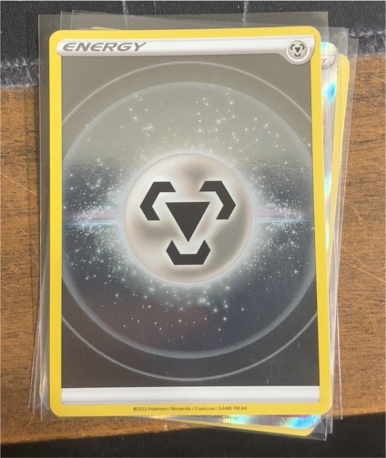 2022 Pokémon Metal Energy — front