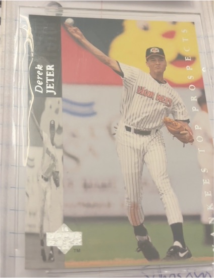 1993 Upper Deck Minors Top Prospects #185 Derek Jeter — front