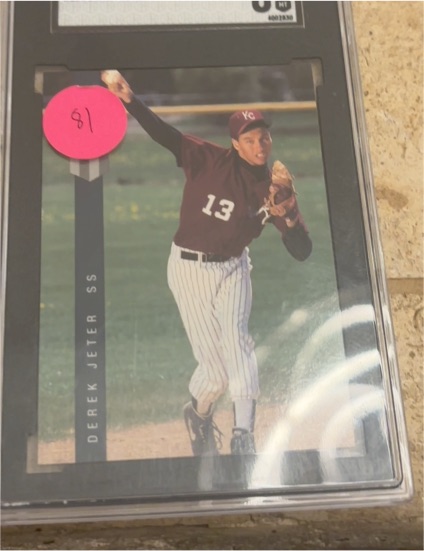 1992 Classic #231 Derek Jeter Four Sport Card — front