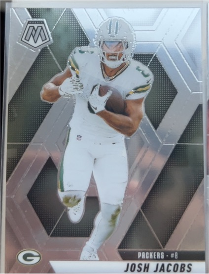 2025 Panini Mosaic #156 Josh Jacobs — front