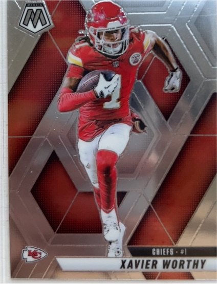2025 Panini Mosaic #184 Xavier Worthy — front