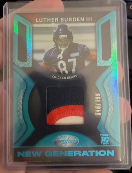 2025 Panini Certified #NGJ-LB Luther Burden III — front