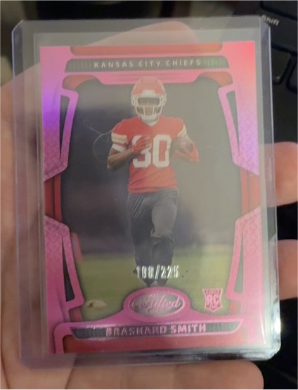 2025 Panini Certified #170 Brashard Smith — front