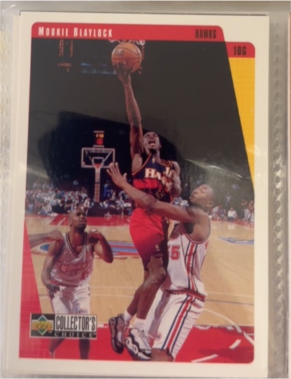 1997-98 Upper Deck Collector's Choice #1 Mookie Blaylock — front