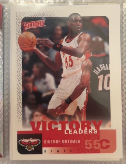 2000-01 Upper Deck Victory #232 Dikembe Mutombo — front