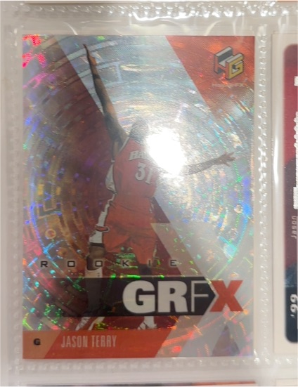 1999-00 Upper Deck HoloGrFX #82 Jason Terry — front