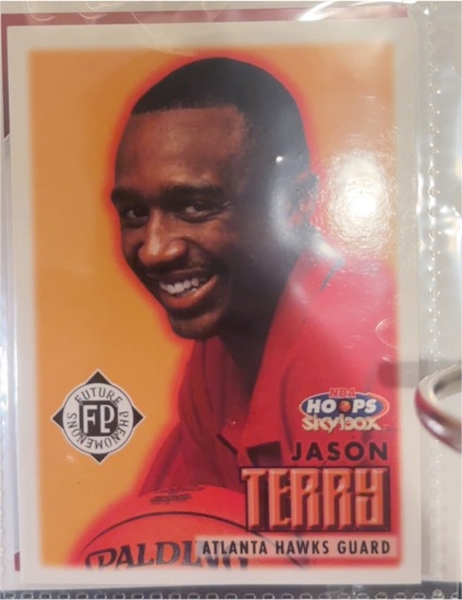 1999-00 Skybox NBA Hoops #175 Jason Terry — front