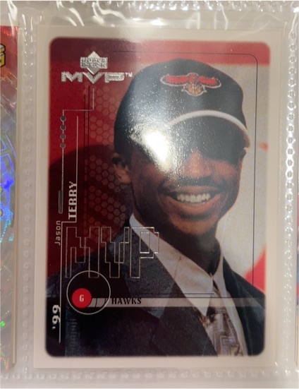 1999-00 Upper Deck MVP #215 Jason Terry — front