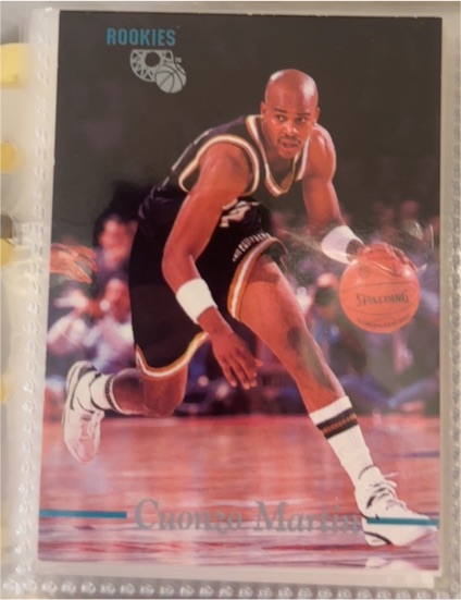 1995 Classic Rookies #53 Cuonzo Martin — front