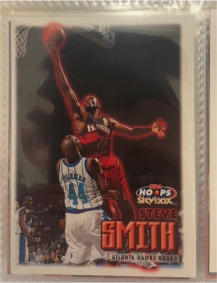 1999-00 Skybox NBA Hoops #38 Steve Smith — front