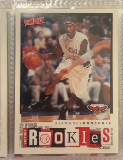 2000-01 Upper Deck Victory #274 DerMarr Johnson — front