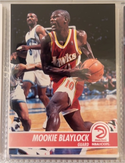1994-95 NBA Hoops Supreme Court #SC1 Mookie Blaylock — front