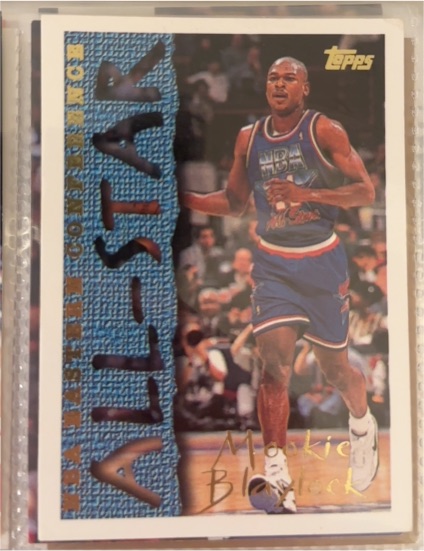 1994-95 Topps #2 Mookie Blaylock — front