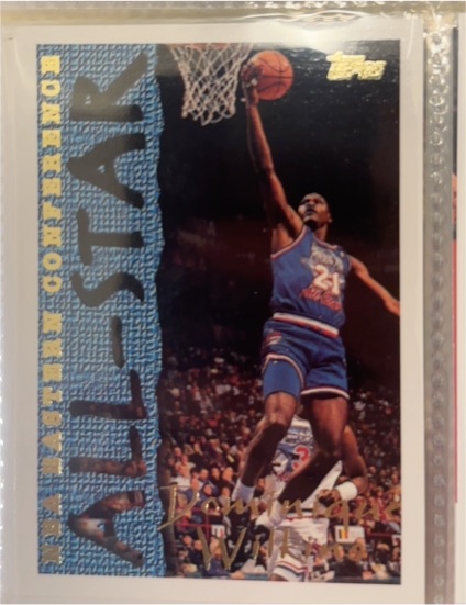 1994-95 Topps #6 Dominique Wilkins — front