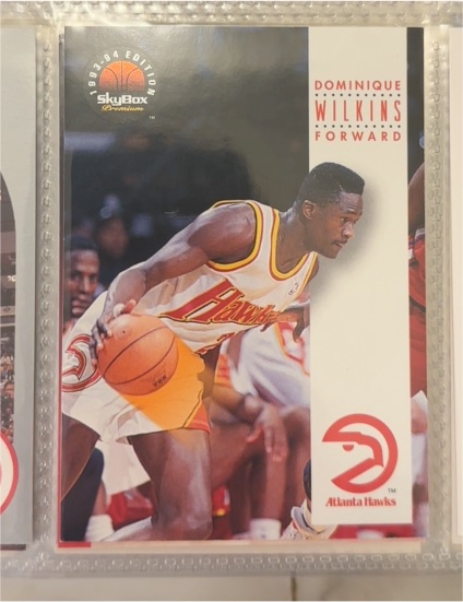 1993-94 SkyBox Premium #28 Dominique Wilkins — front