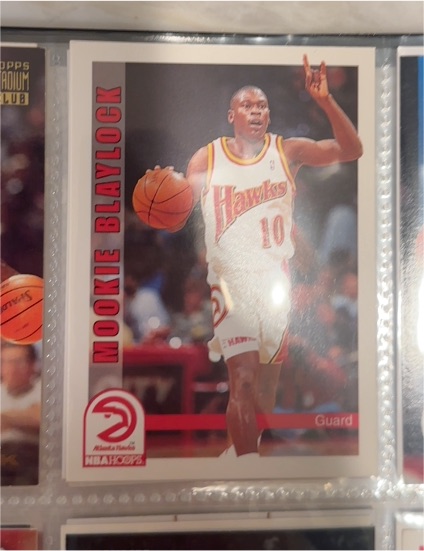1992-93 NBA Hoops #10 Mookie Blaylock — front