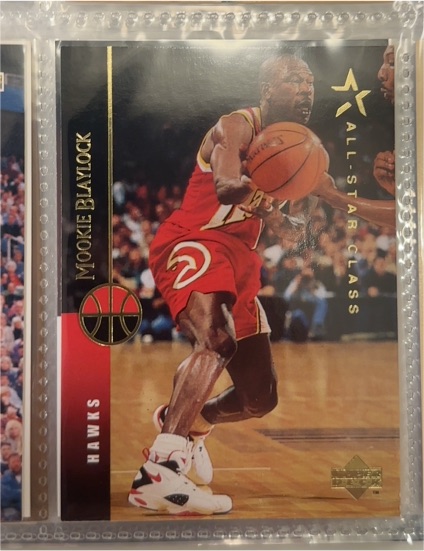 1994-95 Upper Deck #321 Mookie Blaylock Atlanta Hawks — front