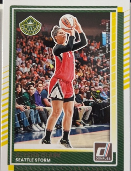 2025 Donruss WNBA #61 Alysha Clark — front