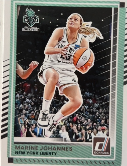 2025 Donruss WNBA #79 Marine Johannes — front