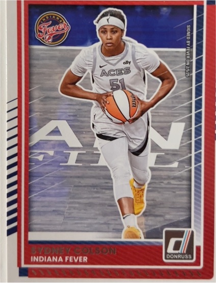 2025 Donruss WNBA #9 Sydney Colson — front