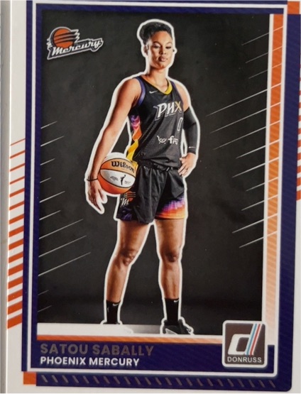 2025 Donruss WNBA #55 Satou Sabally — front