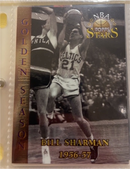 1996 Topps Stars #92 Bill Sharman — front