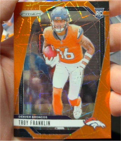 2024 Panini Prizm #393 Troy Franklin — front