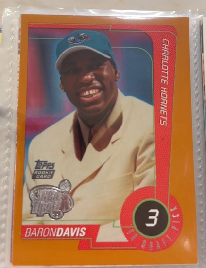 1999-00 Topps Tipoff #116 Baron Davis — front