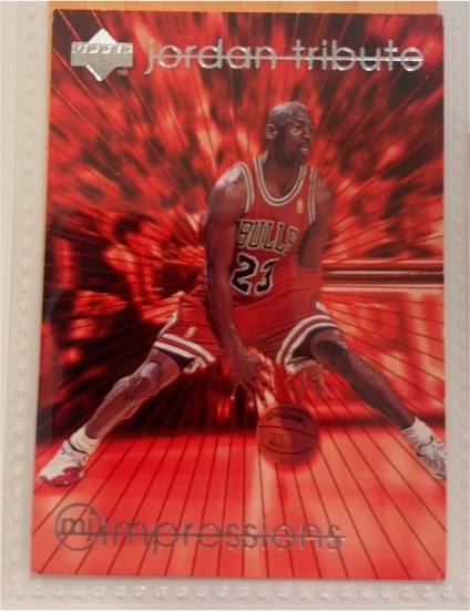 1997-98 Upper Deck Michael Jordan Tribute #MJ33 Michael Jordan — front
