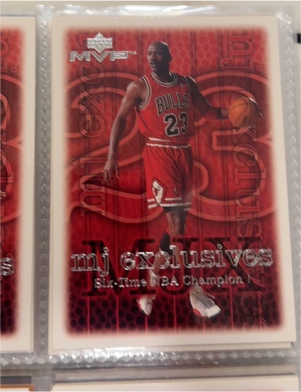 1999 Upper Deck MVP MJ Exclusives #208 Michael Jordan — front